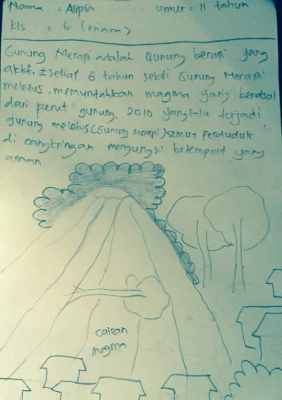 WAUProject's tweet image. #story #Merapi is an active volcano, when erupts in 2010 all villagers in Cangkringan were evacuated to safe place