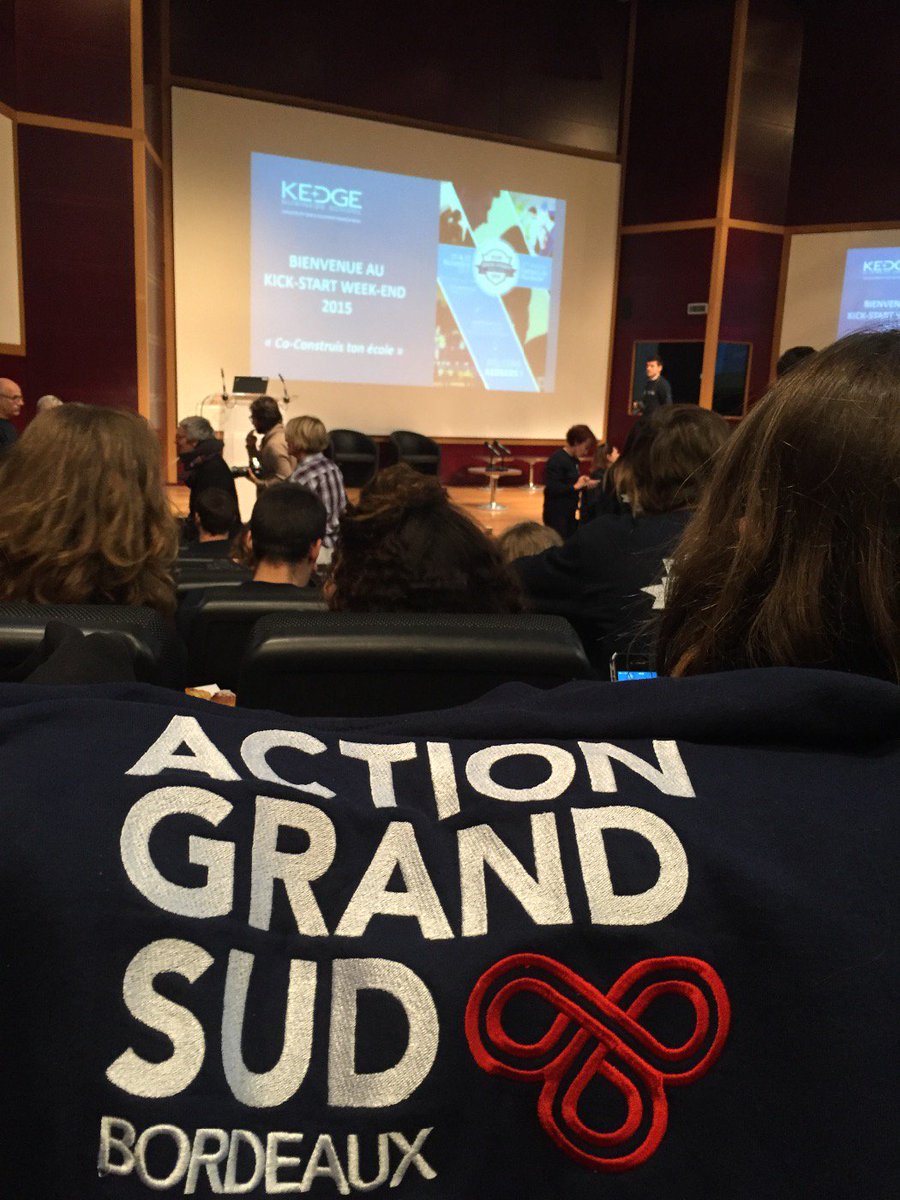 Toute l'équipe d'AGS est prête pour développer des tonnes de projets #KSWE2015 #Marseille #KedgeBS