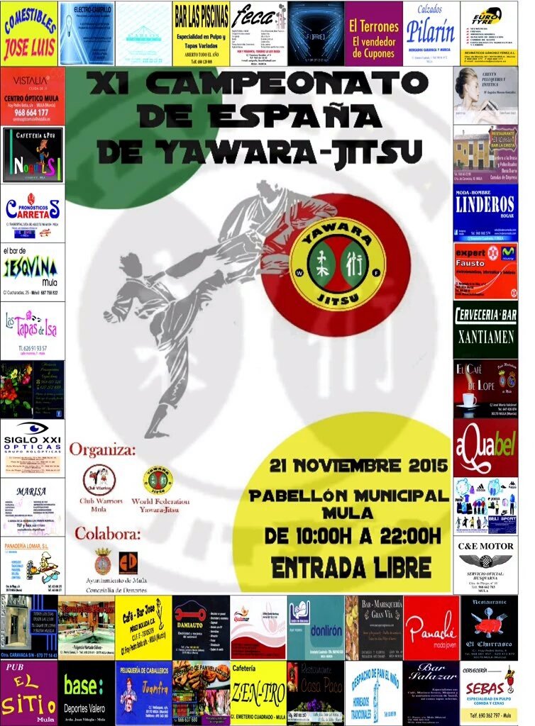 Hoy habrá espectáculo en Mula. Mucha suerte a nuestros chicos del <a href="/clubwarriormula/">club warriors mula.</a>