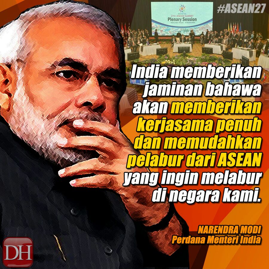 PrabaVK3's tweet photo. #ASEANSummit2015 taking place in #KualaLumpur. @BarackObama @narendramodi @NajibRazak @usembassykl @PMOMalaysia https://t.co/FVXiSdHrcb