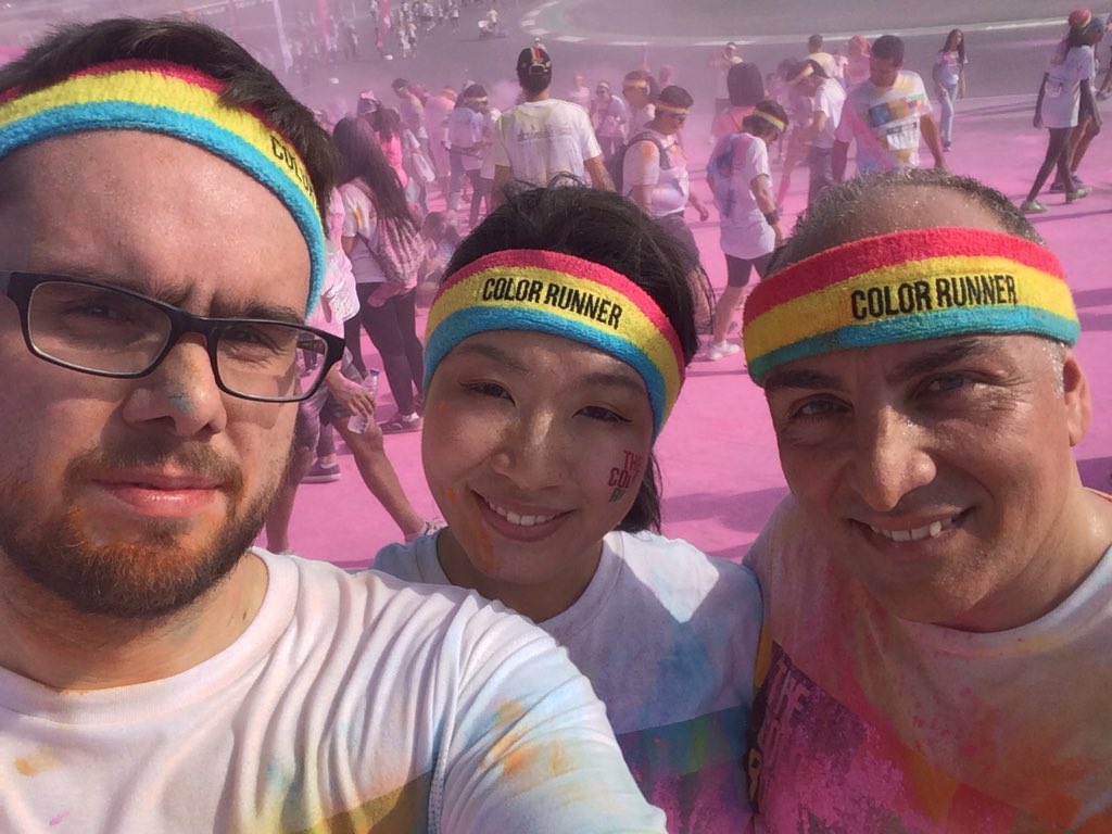 marcobon13's tweet image. @Benjash #ColorRunUAE #Dubai