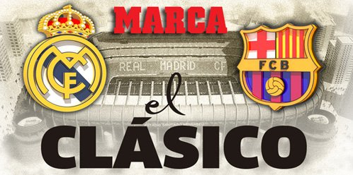 marca's tweet photo. ¡Se acerca la hora de #ElClásico! Sigue todda la información previa al partido, novedades... https://t.co/ygHptpjCou https://t.co/JFkybIqHD8