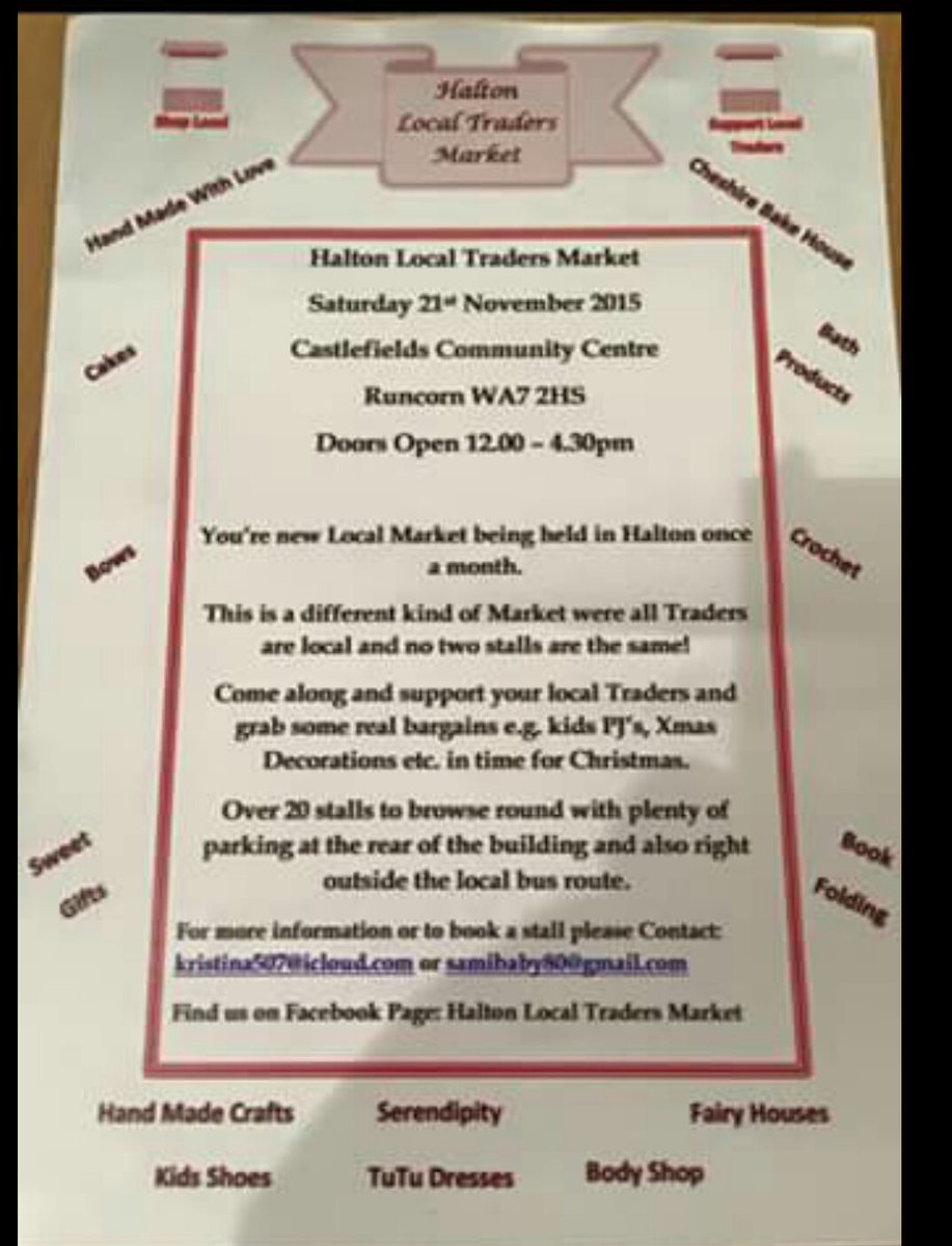 LAFBite's tweet photo. Halton local traders #market today from 12   #castlefields, #Halton #runcorn #Cheshire https://t.co/1LYPgxGc0O