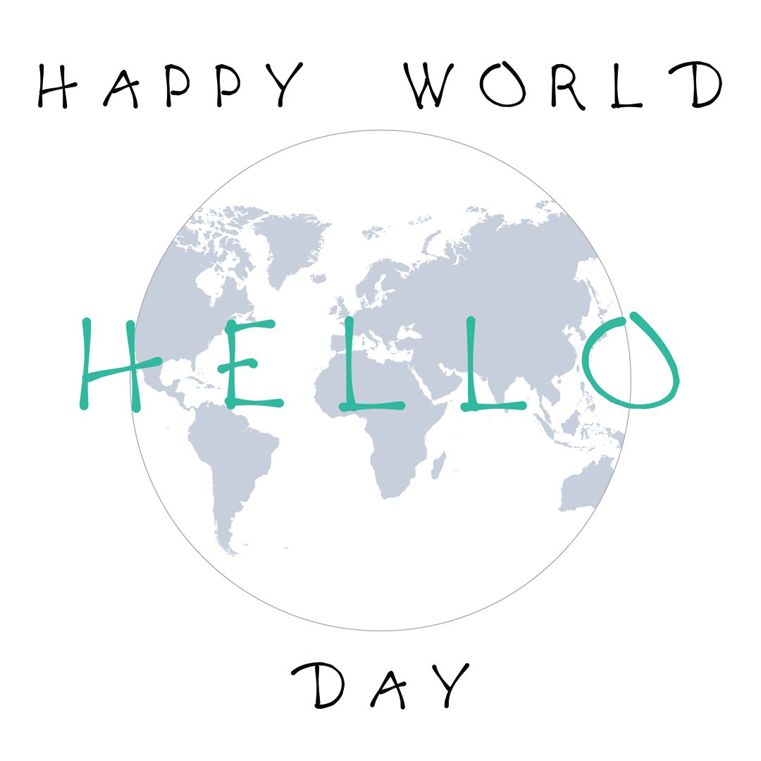 SeaShuttleIntl's tweet photo. 21st November is "World Hello Day".    All it takes to take part is to say "hello". https://t.co/9na3kFv0th