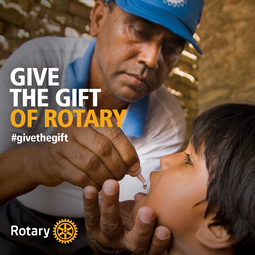 Rotary International tweet media