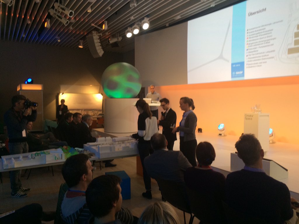 BeilChristian's tweet photo. Amazing what students developed within 24h as part of #BASF #SmartLu #design marathon #cso150 #designthinking https://t.co/4xdBtzHSSs