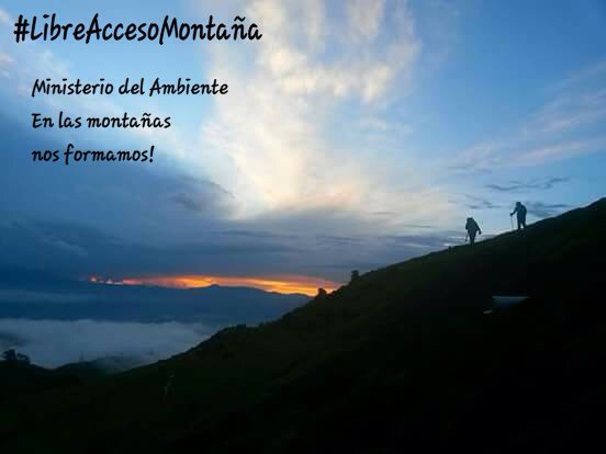 Edy_Tuko's tweet photo. SOLICITAMOS EL LIBRE ACCESO A LAS MONTAÑAS Y ZONAS PROTEGIDAS, NO SOMOS TURISTAS SOMOS MONTAÑEROS https://t.co/ogfZSC1bHW