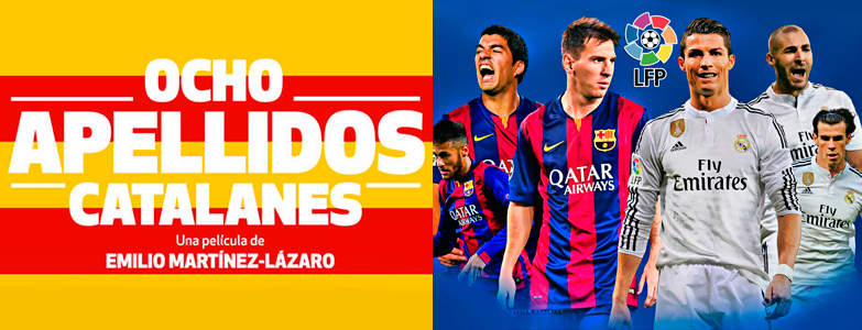 CinesurMiramar's tweet photo. Una vez que termine el #clasico tienes 5 pases para ver #8ApellidosCatalanes : 20:15 - 21:30 - 22:30 - 23:45 y 00:35 https://t.co/RoaXwa7brI
