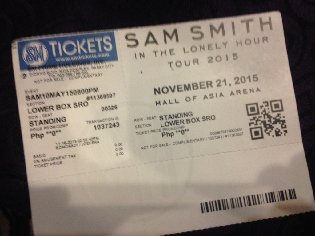margharhette's tweet photo. Here at MOA Arena for #SamSmithMNL #SamSmithPH @samsmithworld https://t.co/bkgVazPayw