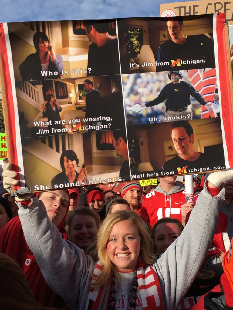 CollegeGameDay's tweet photo. She sounds hideous. https://t.co/bvIJvhERQ6