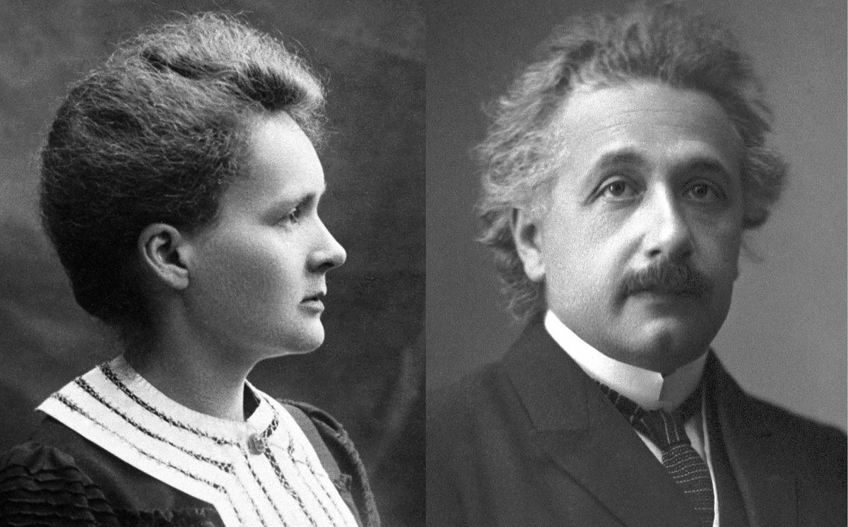 NobelPrize's tweet photo. Albert Einstein’s letter to Mare Curie, Nov 1911, when he told her to ignore the haters. https://t.co/GkEUUvqFLD https://t.co/NhmzwNrS1a