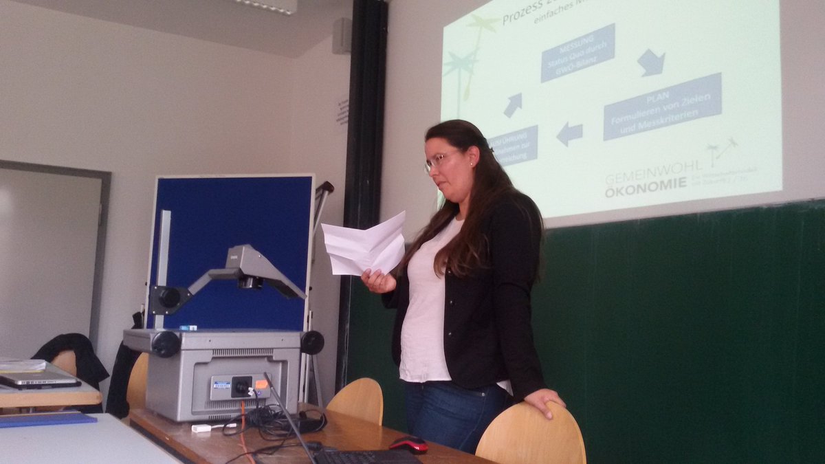 ECOnGOOD_org's tweet photo. #ECG intensive Seminar at Uni #Tübingen. Discussing, learning, teaching #EconCommonGood for 3 days with 13 students. https://t.co/sL4Ll3s2HS