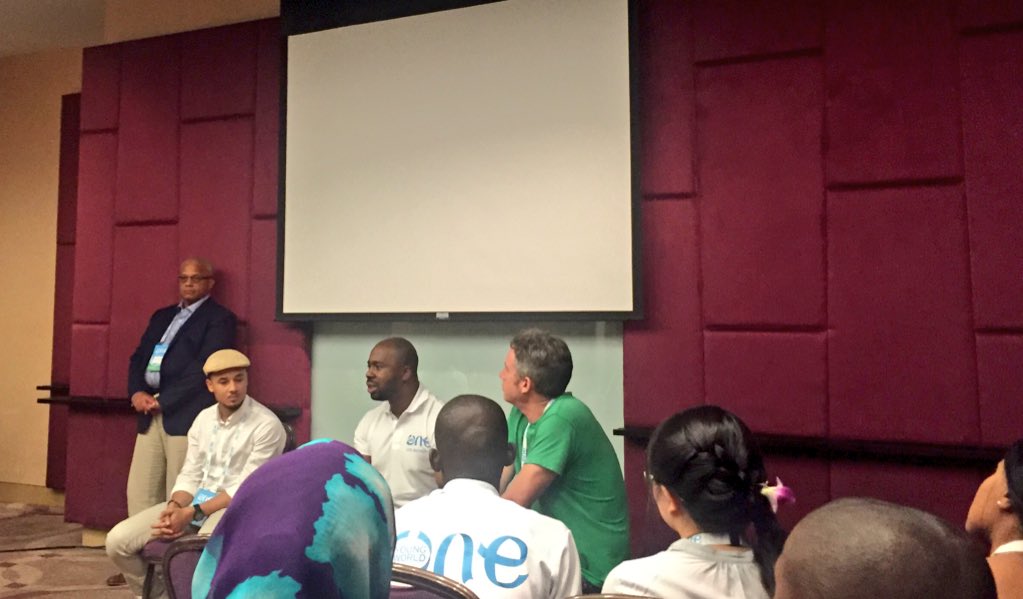 IndyHothi's tweet photo. Great session by @LordHastings &amp; @Paul_Lindley on social entrepreneurship Africa and @Thekeyise  at @OneYoungWorld https://t.co/iW2hgwG7aW