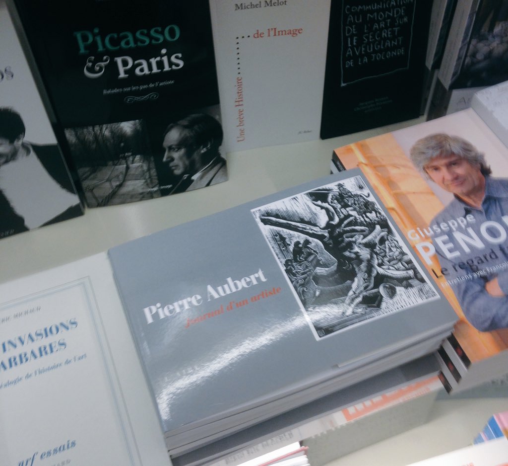 Pierre Aubert, "Journal d'un artiste" (L'Aire) est en librairie, mais aussi à la boutique du <a href="/MuseeJenisch/">Musée Jenisch Vevey</a>, à Vevey!