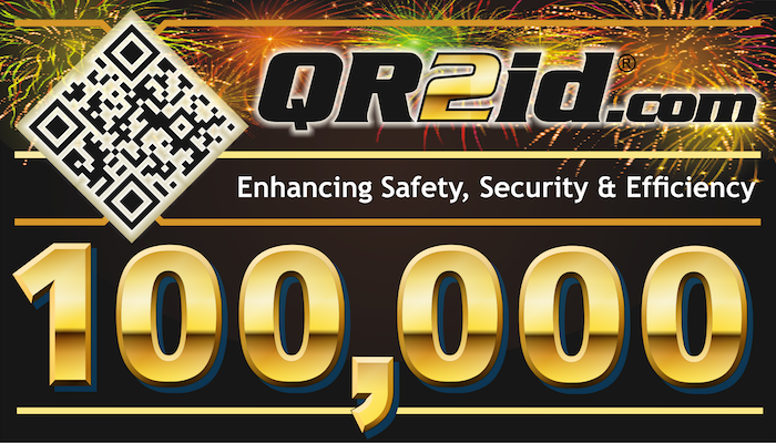 Many thanks to our clients. 100,000th QR2id Code was a NSW EPA waste tyre consignment by Kmart Tyre & Auto Service