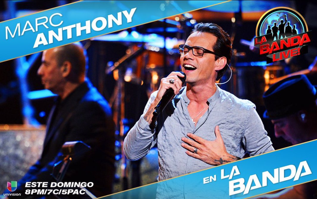 July_2218's tweet photo. Retweet si vas a ver a @MarcAnthony en #labanda n vivo este domingo X @Univision #LBRisingStars #labandainsider https://t.co/6NR9NTfYcR