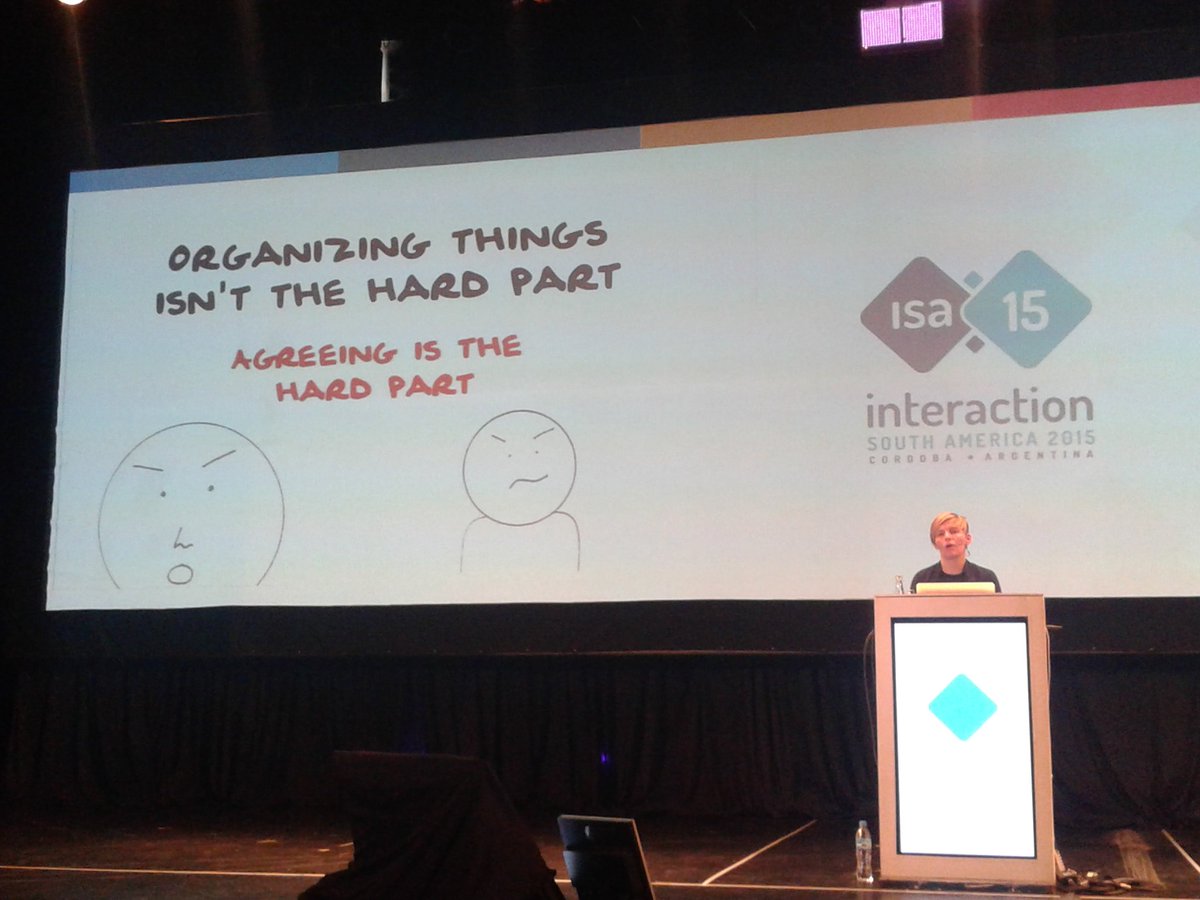 diegobechi's tweet image. "There is no right way" #isa15 #AbbyCovert