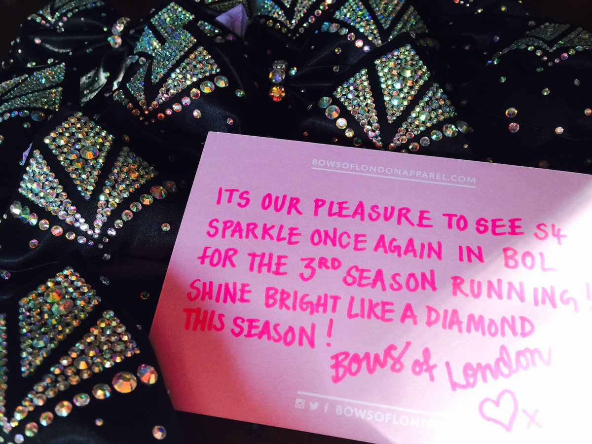 WorkkingMom's tweet photo. First Competition of the Season!  Good luck S4! #ShineBrightLikeADiamond #CaliS4 #BOL #TheDiamondNight #BowsofLondon https://t.co/4vy3georBJ