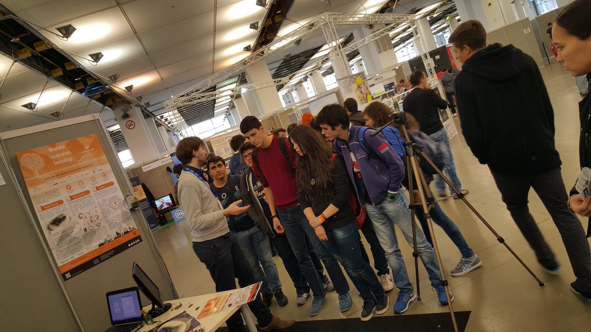 @emextremo presenting #UWB localisation and <a href="/SatisFactoryEU/">SatisFactory</a> at #WTTorino @Francesco_Sott @IsmbOnweb