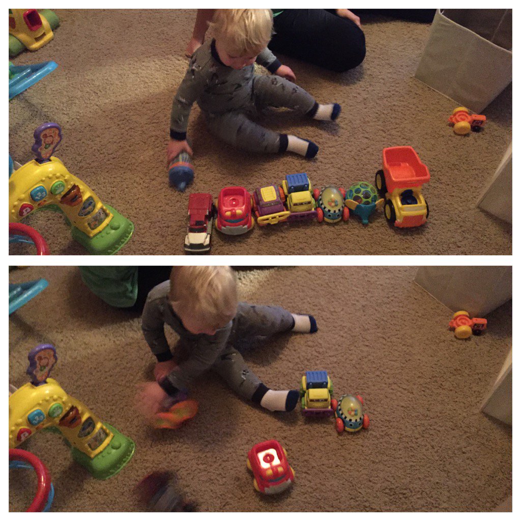 dcanders9's tweet image. Someone has mom's OCD and dad's destructive side! #setuptodestroy