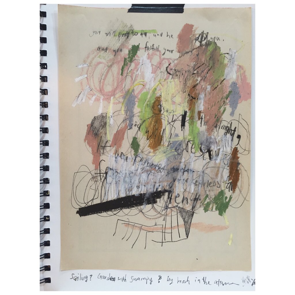ICHINLR's tweet photo. #sketchbook #contemporaryart #art #paper #oilpastel #imagination #Illusions #inspiration #sign #abstractart https://t.co/41ryfqf6Gz