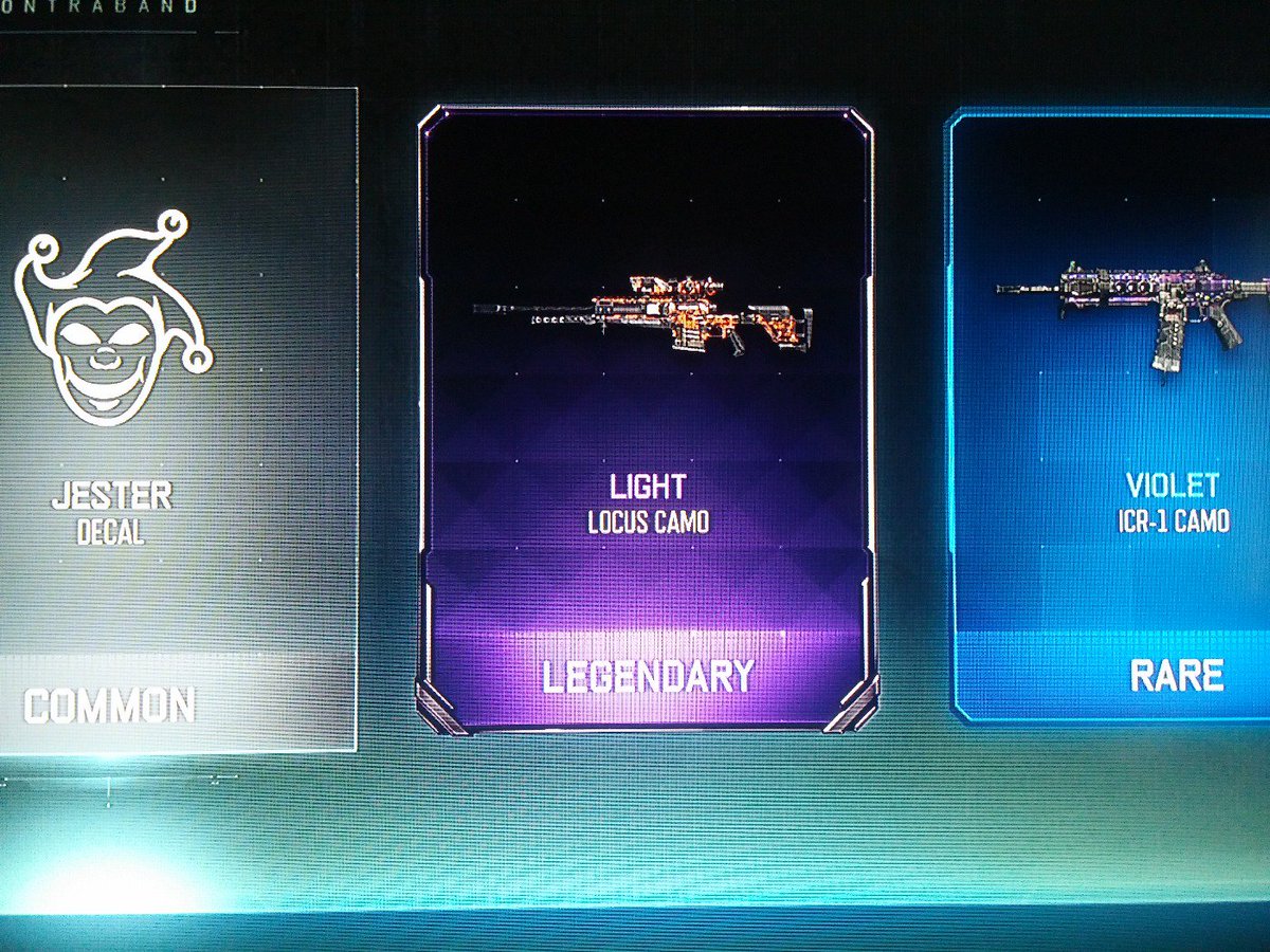 HunterADavidson's tweet photo. @Chaosxsilencer #ChaosTop10 Got awesome camos for two of my favorite guns! https://t.co/gmKB16SG6y