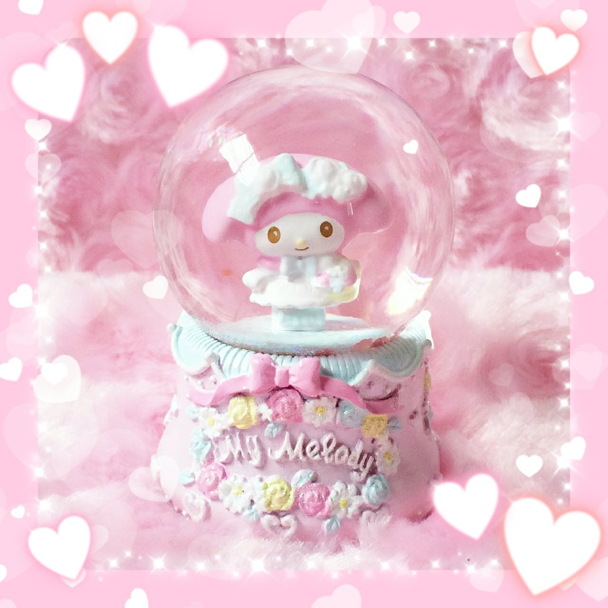マイメロ☆スノーグローブ(スノードーム)♡* サンリオ購入品⌒♪ﾟ+