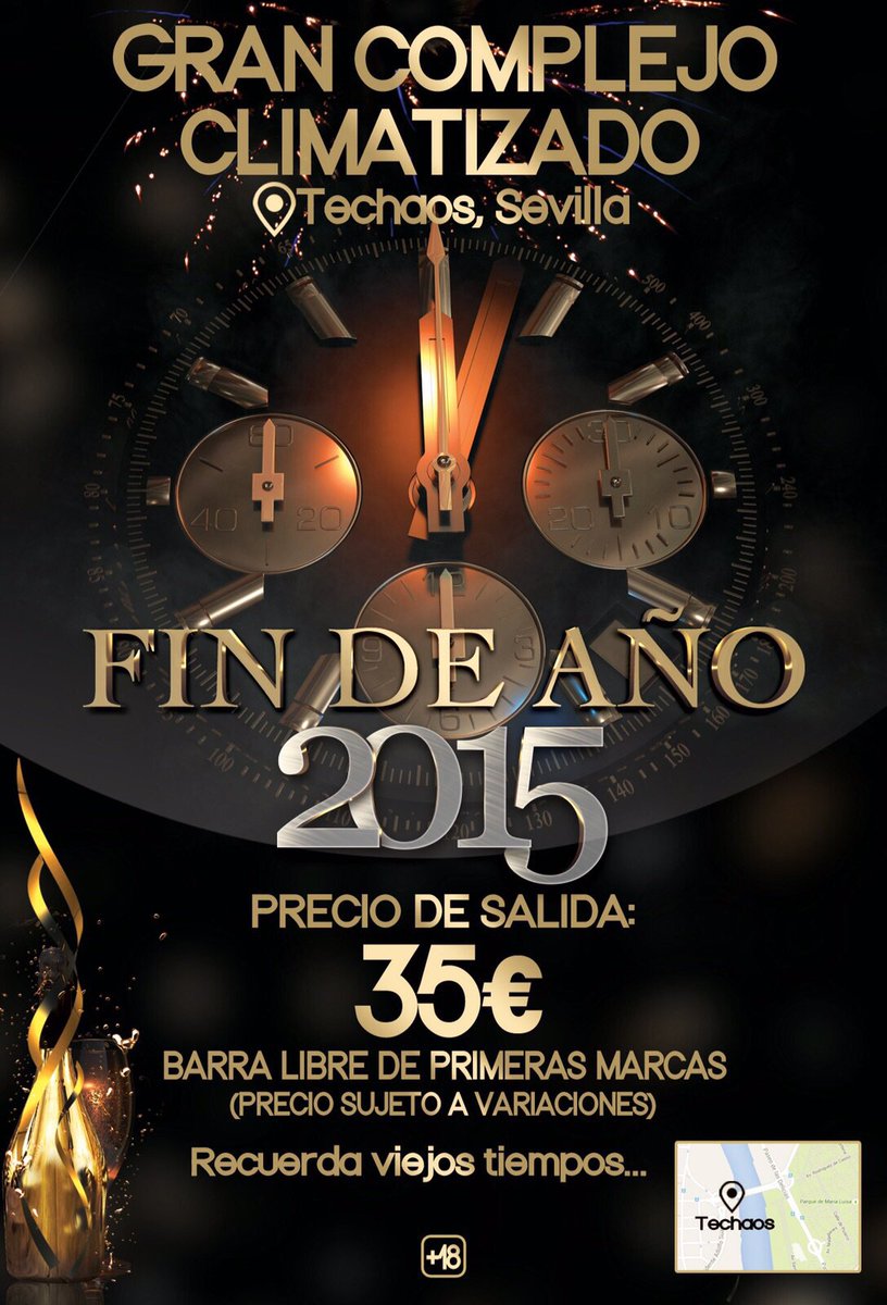 Ward_RRPP's tweet photo. #TECHAOS FIN DE AÑO en un complejo climatizado
EN LOS REMEDIOS
LAS ENTRADAS VAN POR 40€
BARRA LIBRE

651565460  

https://t.co/5NJiNGqFPr
