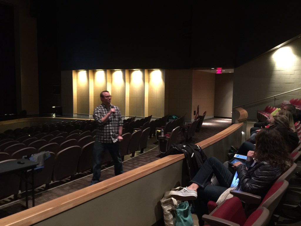 <a href="/thenerdyteacher/">Nicholas Provenzano</a> inspiring with Saved By The Bell! #COLchat #chatcamp