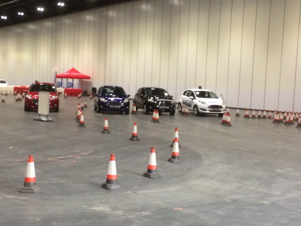 AlexHallson's tweet photo. Me and @littlemissme02 at Fords driving skills for life, fun mornings driving. #FordDSFL #sidewaysfun #ourweekend https://t.co/94vZ2tDDhd