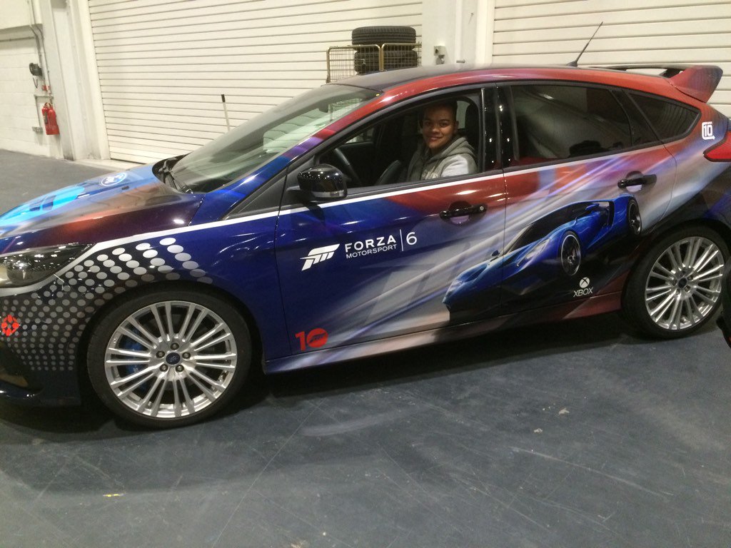 AlexHallson's tweet photo. Me and @littlemissme02 at Fords driving skills for life, fun mornings driving. #FordDSFL #sidewaysfun #ourweekend https://t.co/94vZ2tDDhd