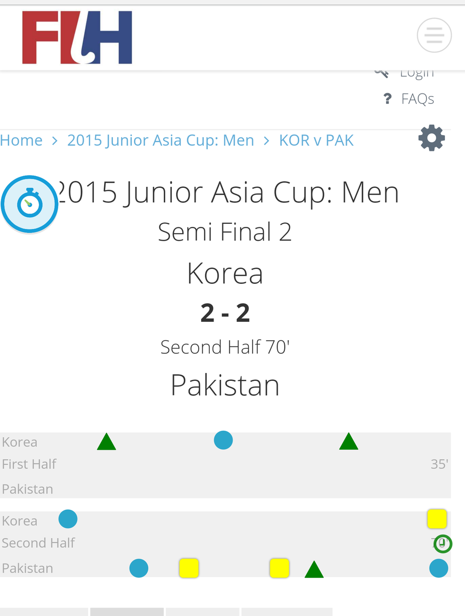 Sherdilkhan7's tweet photo. Pakistan Scored Equaliser #PAKvsKOR #MJAC2015 @zukhrufkhan88 @gb_imran https://t.co/TP7PiSzx0w