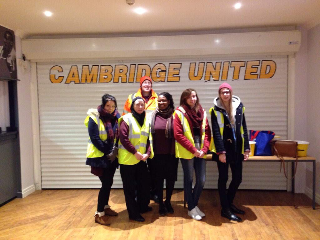 jusato's tweet photo. Thank you @CambridgeUtdFC for having us.great day raising money for @ArthurRankHouse #sainsburys #coldhamslane https://t.co/2MRnZUhuMh