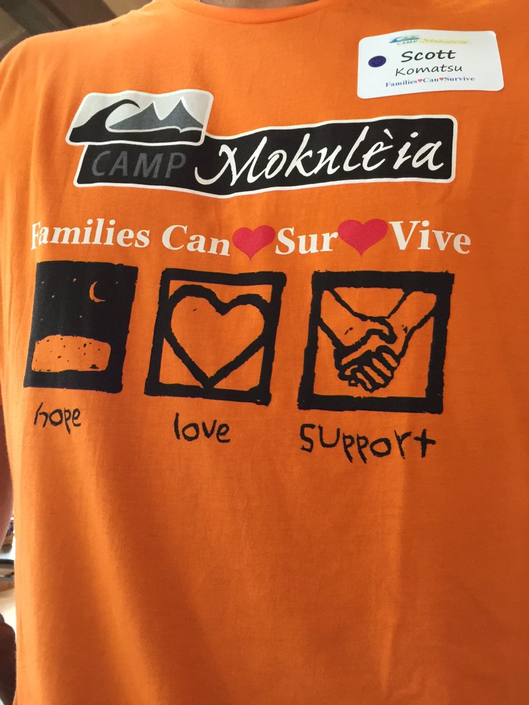 SportsHawaii's tweet photo. At Mokuleia Families Can Sur Vive CAMP! https://t.co/UPV41wjfPo