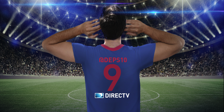 DSports's tweet photo. @DEPS10 ¡Participa en #FutbolEnDIRECTVBarcelona para conseguir las 4 camisetas! #FutbolEnDIRECTVClasico https://t.co/KpLwdD8YAT
