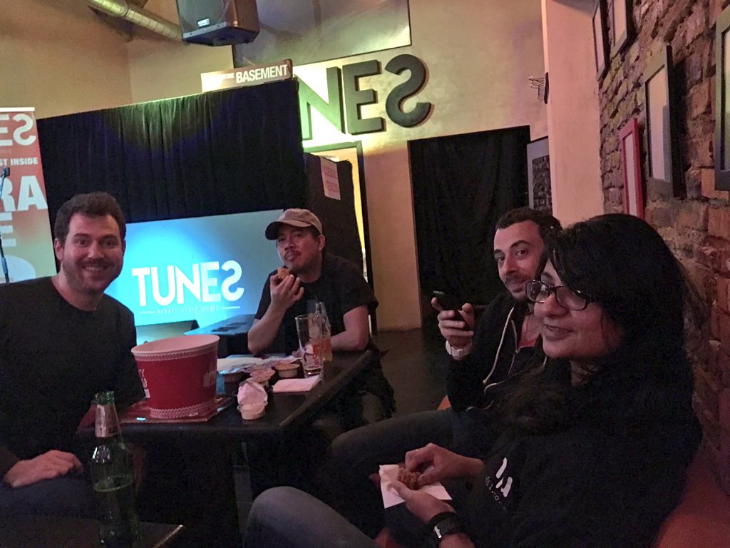 jaysonstreet's tweet image. Awesome @DefCampRO after party and they brought in KFC to the club! #Ballin :-)