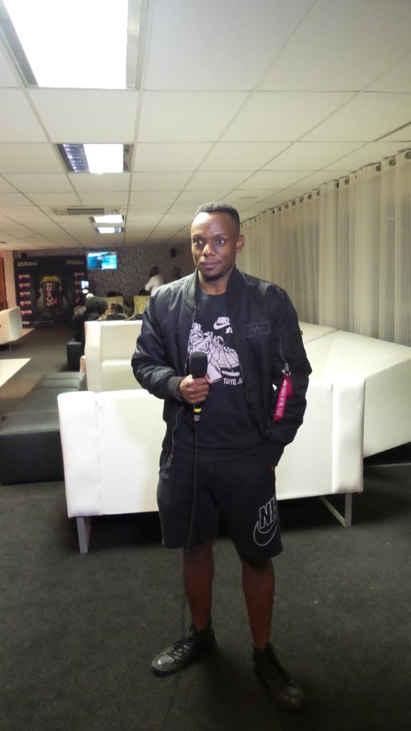 Brand_SA's tweet photo. @ArtsCultureSA @slikouron sharing with us his efforts in uniting Africa. #AfricaUnite #AMC2015 https://t.co/ed4nHdIba7