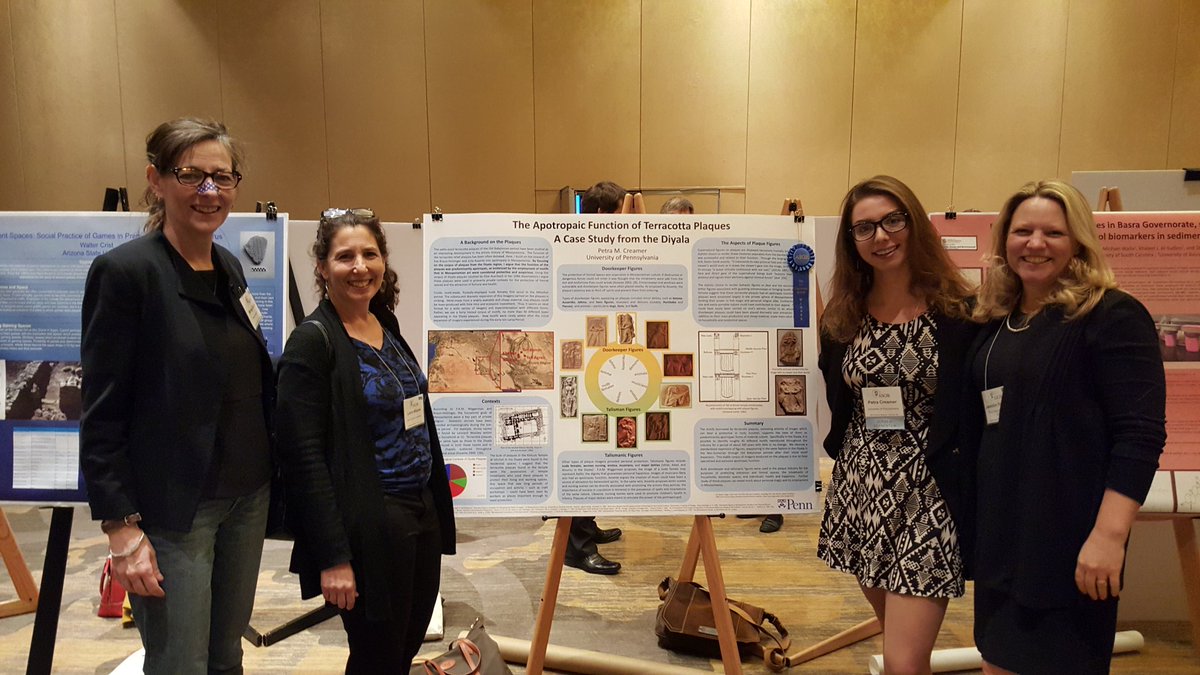ASOResearch's tweet photo. Congratulations to Petra Creamer - Joy Ungerleider Award (Poster Award). #ASOR15 #archaeology https://t.co/1zDwFpw92o