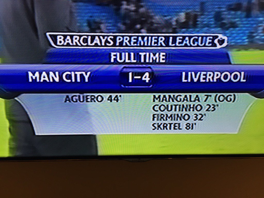 RichardTravrh's tweet photo. Mycket trevlig lördagkväll. Härligt att se Liverpool denna afton! https://t.co/dDvYqZWssB