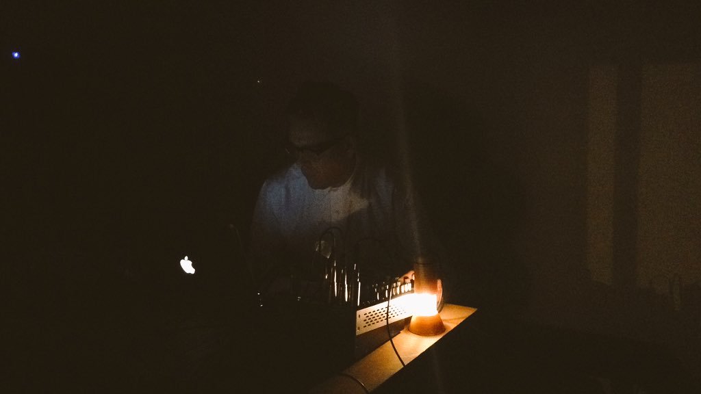 IMTgallery's tweet photo. First sound performance by @sebastiane_h #IsItEatingYou https://t.co/T27IMF0LIs