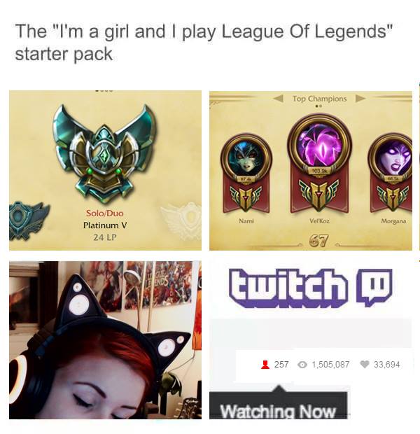 PoroHighlights's tweet photo. it's much easyer for girls :/
#twitch #LeagueOfLegends https://t.co/hz1OTjONno