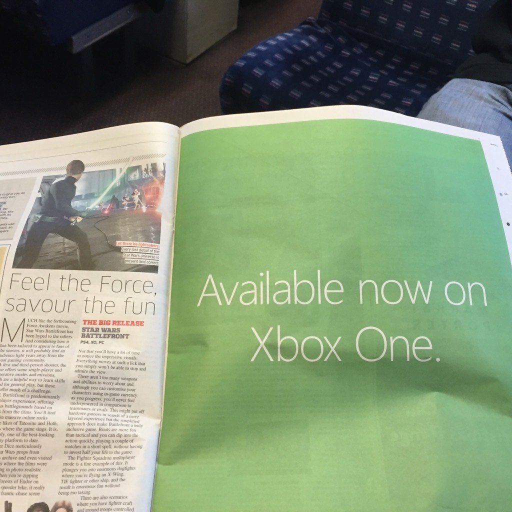 Very clever way of getting round the Sony / Battlefront marketing exclusive deal <a href="/Xbox/">Xbox</a> <a href="/EAStarWars/">EA Star Wars</a>