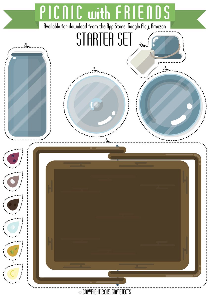 fantastoonic's tweet photo. Homeschooling? Here are #free #printables inspired by Picnic With Friends! #Freeapp on the https://t.co/2XU48Rm5Q3 https://t.co/WxxYKQpe8k