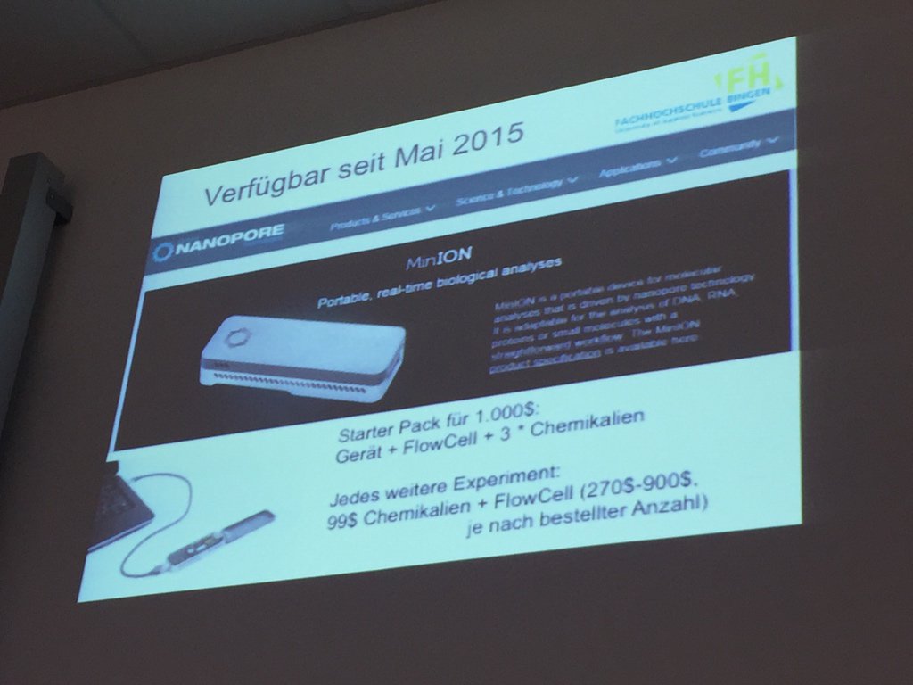 thomasklose's tweet image. Frage aus dem Publikum: “Gibt’s den auch in gelb?”
#BCRM15 #bioinformatik @akkrause