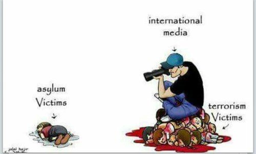 NiccolSerman's tweet photo. Thats how they cover us!!!!! #donottrustmedia #rottenlife https://t.co/p5z7E9da2f