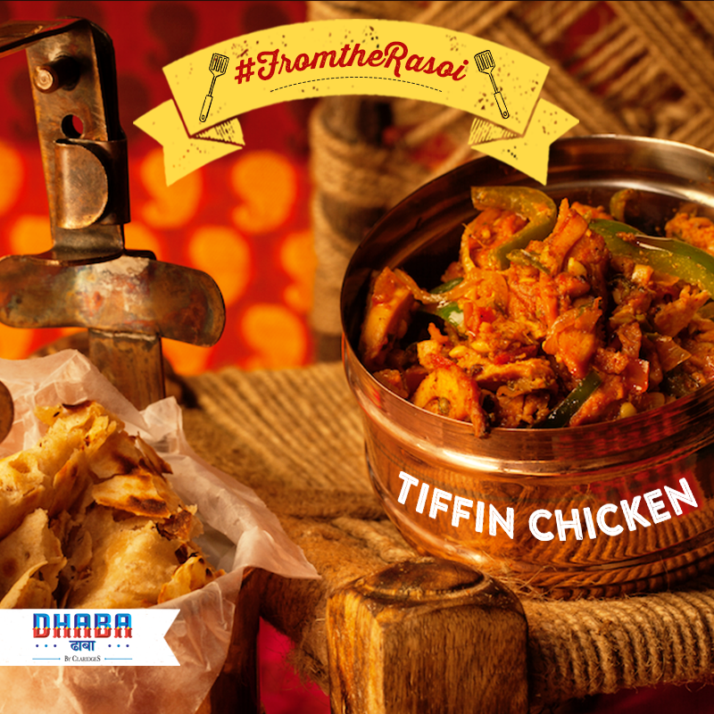 #GoneWithThePind:Try our Tiffin Chicken with Ajwaini Parantha!