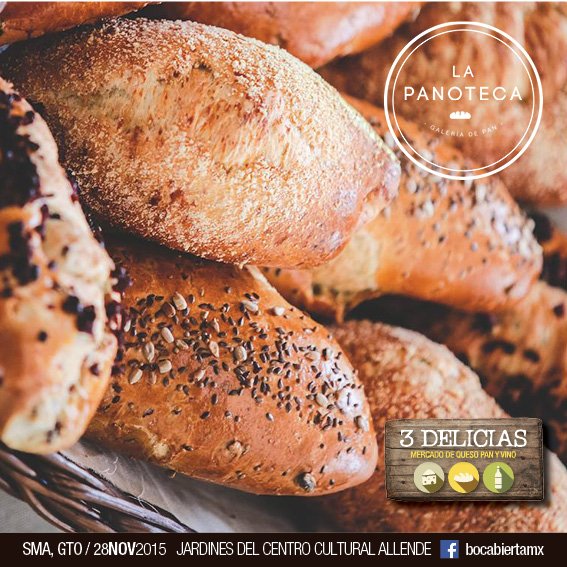 bocabiertamx's tweet photo. Los sabores de La Panoteca te van a sorprender. Ven a degustar sus mejores productos en 3 Delicias SMA. https://t.co/P0qRb2LxSN
