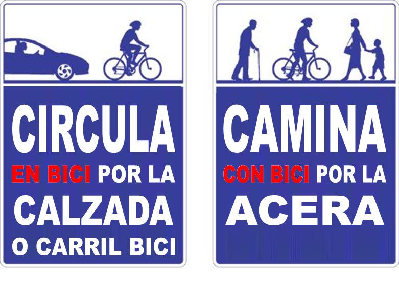 jaime_ramost's tweet photo. RECUERDA! Circula en bici por la calzada o el carril bici. Camina con bici por la acera. #megustatalavera https://t.co/SC0IFQIGhx