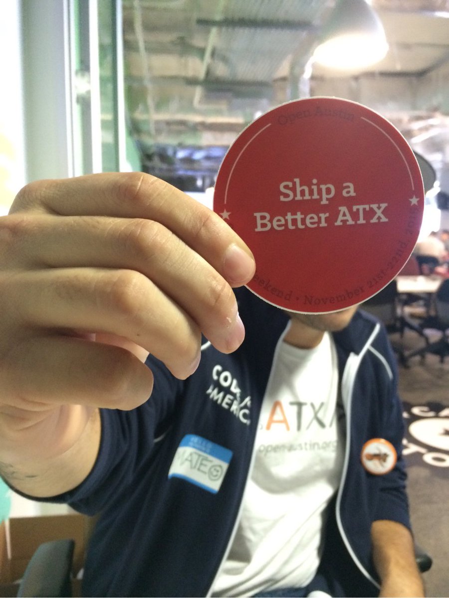 .<a href="/openaustin/">Open Austin</a>'s #ShipItAtx15 is kicking off <a href="/CapitalFactory/">Capital Factory ⚙️</a> this morning! #CivicHack