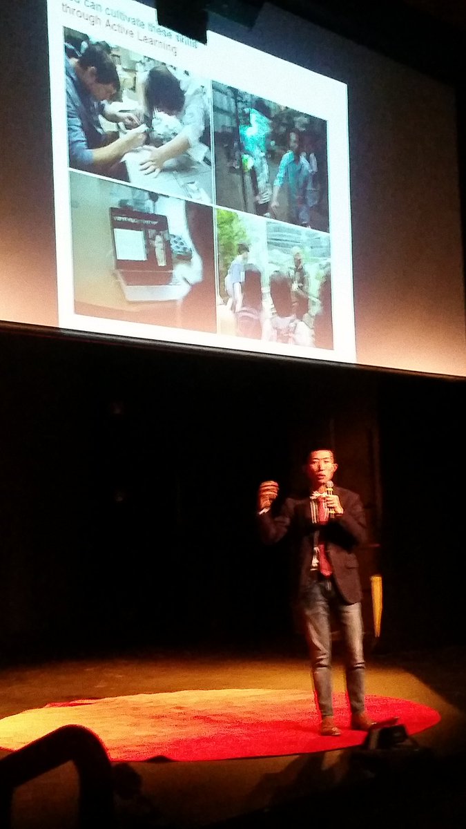 AWayofLife0's tweet photo. Michael tells us @MinervaSchools teach four key skills through active learning. #Independence2015 #TEDxYouthCoHi https://t.co/XKZVsYFzoh